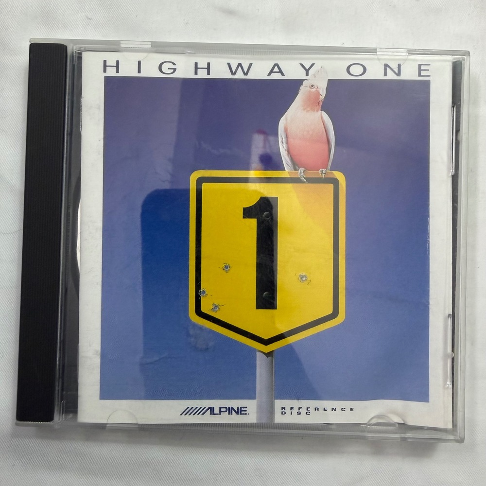 Alpine Highway One Reference Disc CD Limited Edition Car Audio Test Tones DDD